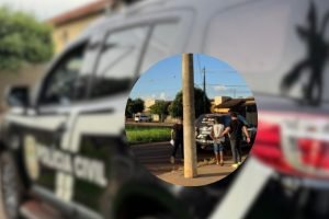 Homem foi preso em flagrante após aumento de denúncias de ameaças — Foto: Homem