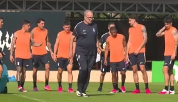Técnico do Uruguai, Marcelo Bielsa — Foto: Técnico do Uruguai, Marcelo Bielsa FI