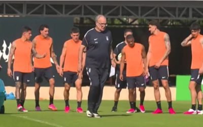 Técnico do Uruguai, Marcelo Bielsa — Foto: Técnico do Uruguai, Marcelo Bielsa FI