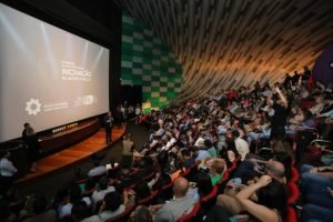 Prêmio Inovação. (Reprodução GOVMS/Foto Saul Schramm) — Foto: Prêmio Inovação. (