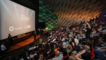 Prêmio Inovação. (Reprodução GOVMS/Foto Saul Schramm) — Foto: Prêmio Inovação. (