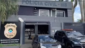 Delegacia de Ponta Porã investiga o crime — Foto: Delegacia de Ponta Porã invest