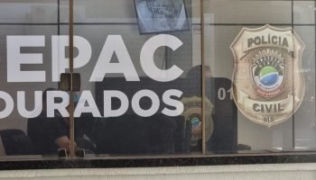 Foto: Delegacia de Pronto Atendimento Comunitário em Dourados. (Foto: Marcos Mor