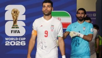 A seleção iraniana realizou seu primeiro jogo no Estádio de Los Angeles. — Foto: