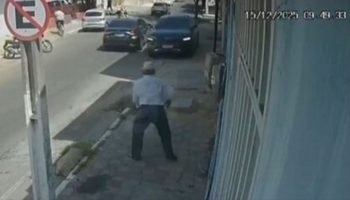 Foto: Crime foi registrado por câmeras de segurança na região central de Iguatu,