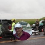 A caminhonete Amarok que estava na MS-040 e bateu em um ônibus. — Foto: Claudine