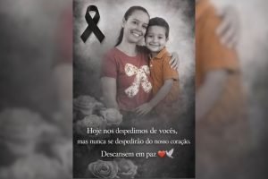 Foto: Mãe e filho estavam em uma motocicleta conduzida pelo marido, quando acont