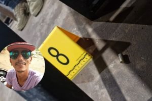 Foto: Local do crime. (Reprodução, Coxim Agora)