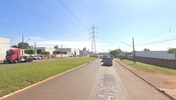 O caso ocorreu na Avenida Guaicurus. (Reprodução, Google Street View) — Foto: O