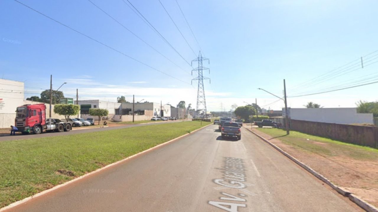 O caso ocorreu na Avenida Guaicurus. (Reprodução, Google Street View) — Foto: O