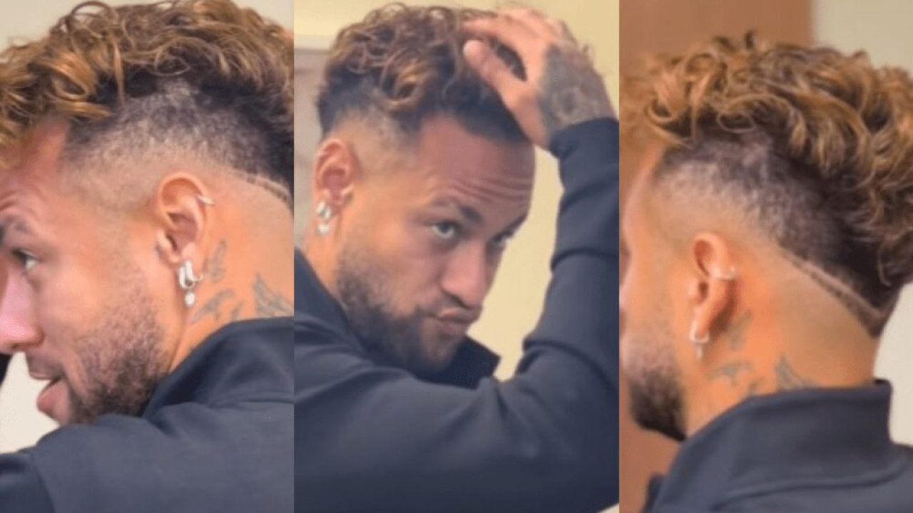 Novo visual de Neymar para a Copa do Mundo 2026 — Foto: Novo visual de Neymar pa