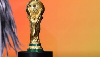 Taça da Copa do Mundo — Foto: Taça da Copa do Mundo CHARLY TRIBALLEAU / AFP