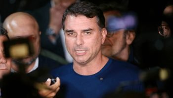 Foto: Senador e pré-candidato à Presidência da República, Flávio Bolsonaro (PL)