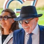 Presidente Lula (PT) durante sua chegada ao G7, em Évian-les-Bains, na França —