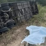 Acidente com ônibus de delegação esportiva deixa sete mortos no Ceará — Foto: Ac