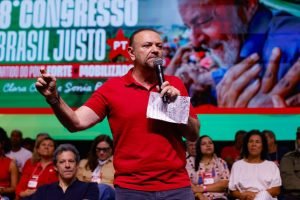 Presidente do PT, Edinho Silva — Foto: Presidente do PT, Edinho Silva WILTON JUN