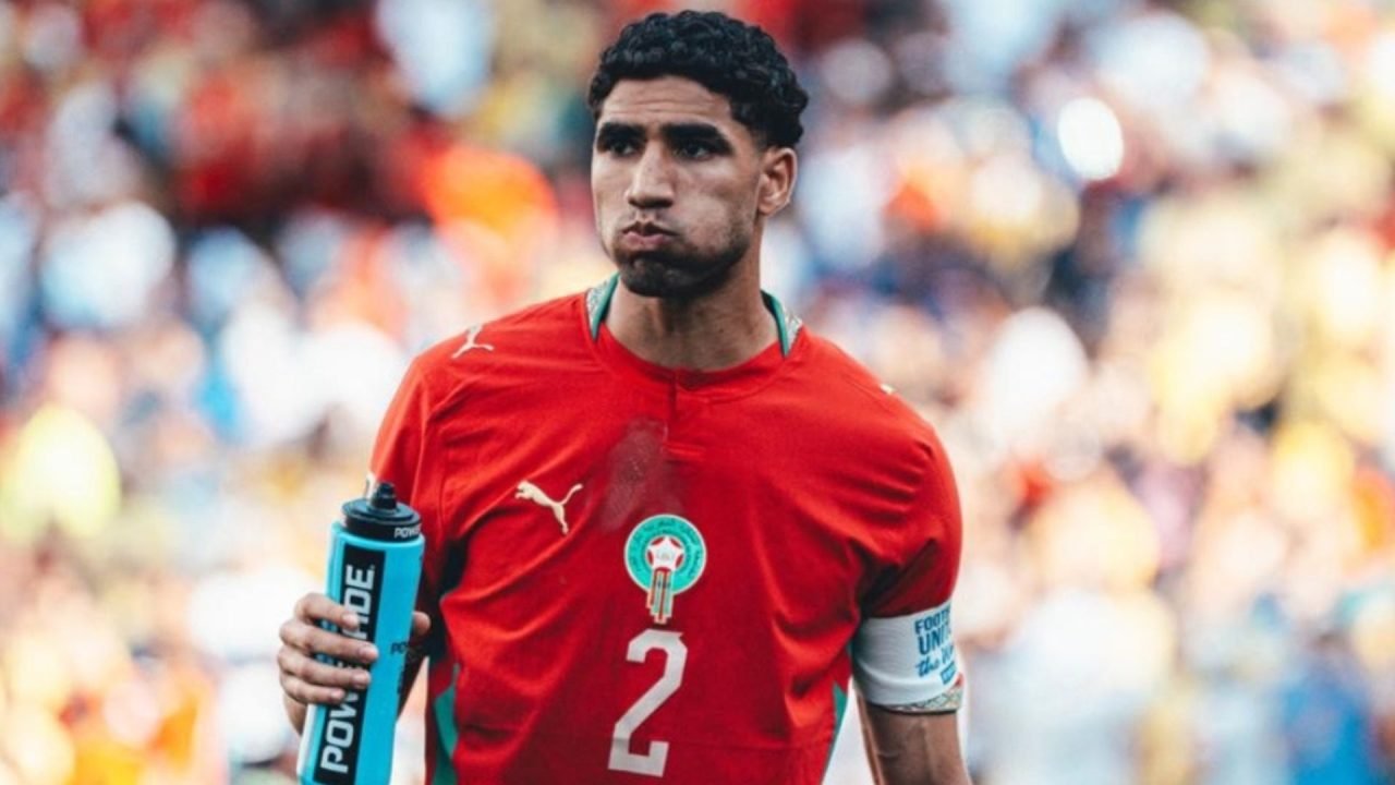 Achraf Hakimi é capitão da seleção marroquina. (Foto: Reprodução/Instagram)