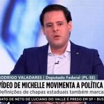 Deputado federal Rodrigo Valadares (PL-SE) durante entrevista ao Jornal da Manhã