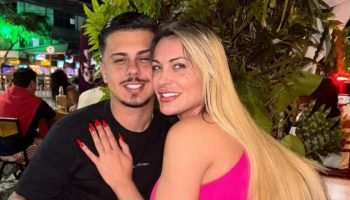 Andressa Urach e Flávio Giglioli. (Foto: Reprodução/Instagram)