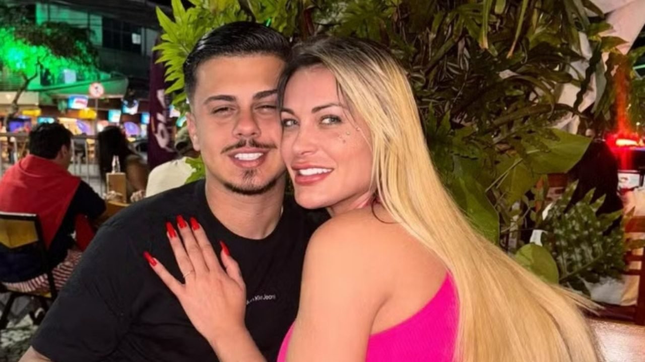 Andressa Urach e Flávio Giglioli. (Foto: Reprodução/Instagram)