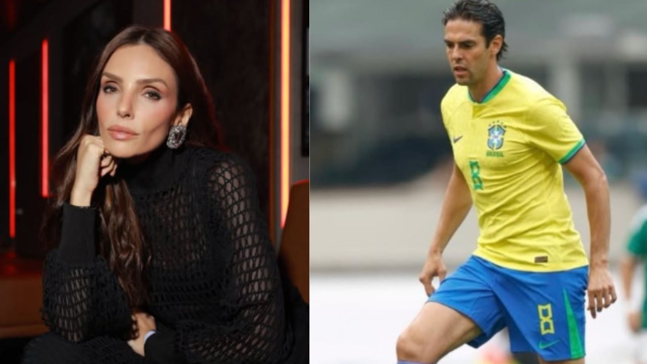 Carol Celico e o ex-marido, o jogador Kaká. (Foto: Reprodução/Instagram)