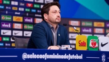 Técnico da Seleção Brasileira Feminina, Arthur Elias. (Foto: Divulgação/ Samara