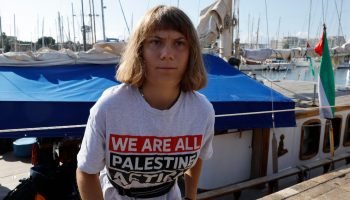 Greta Thunberg é detida em protesto pró-Palestina