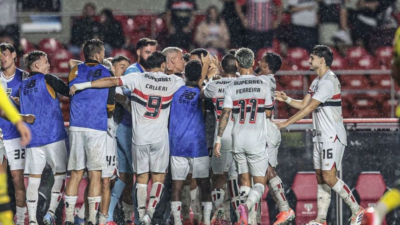 São Paulo supera São Bernardo com gol de Luciano