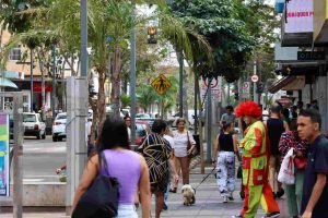 Foto: Centro de Campo Grande. (Foto: Eliel Dias, Jornal Midiamax)