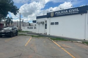 Foto: Delegacia de Polícia de Naviraí. (Foto: Divulgação/PCMS)