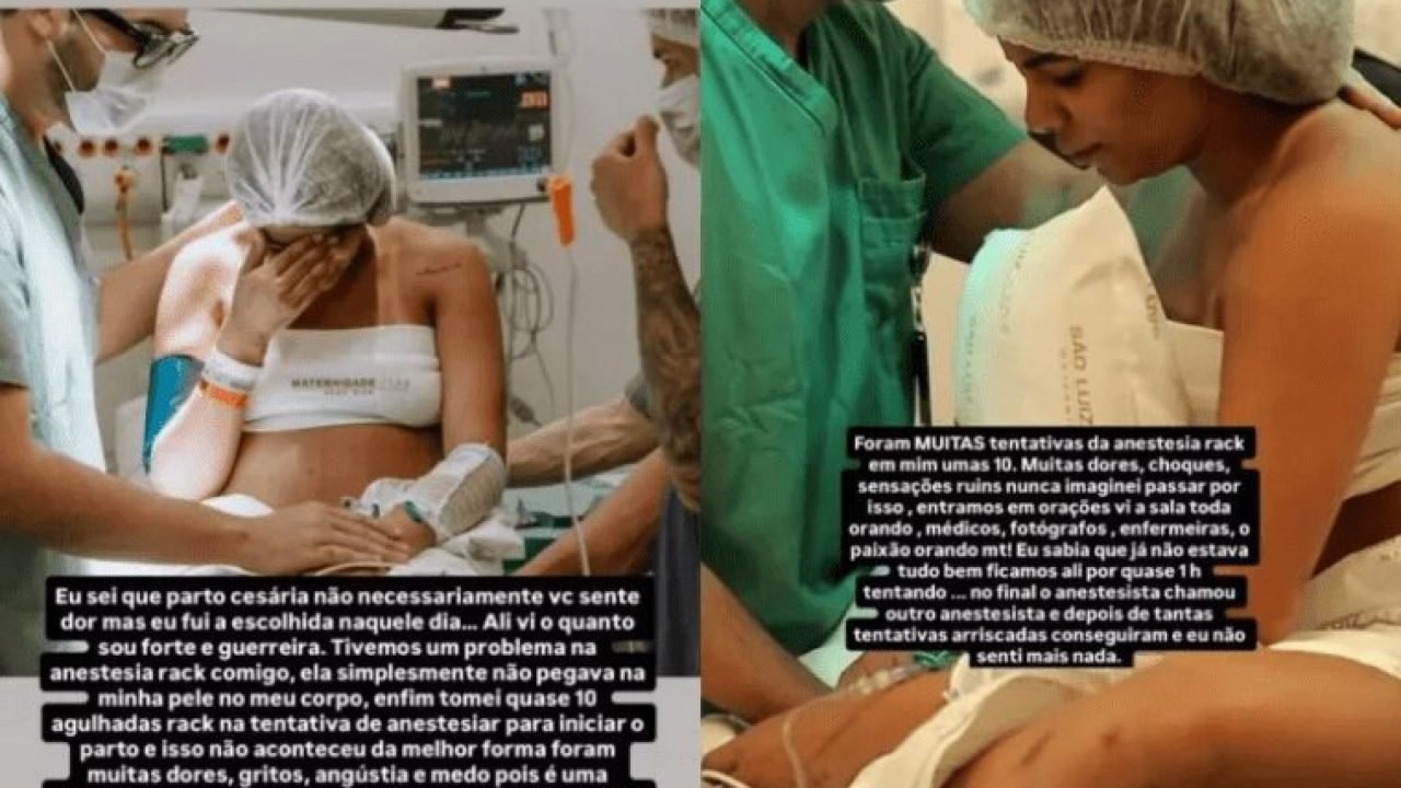 Ex-BBB Key Alves desabafa sobre dores intensas no parto da filha