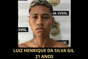 Foto: Luiz Henrique da Silva Gil foi preso na quinta-feira (19). (Foto: Divulgaç