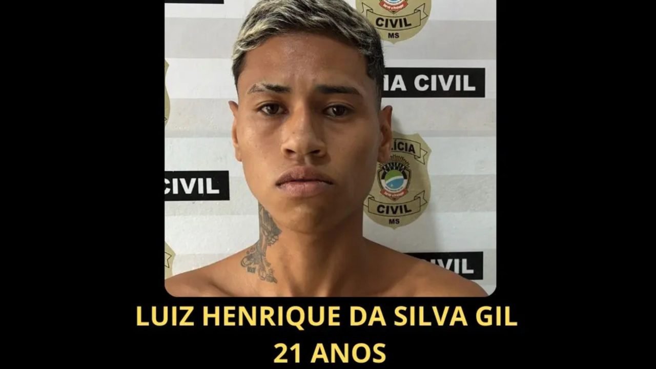 Foto: Luiz Henrique da Silva Gil foi preso na quinta-feira (19). (Foto: Divulgaç