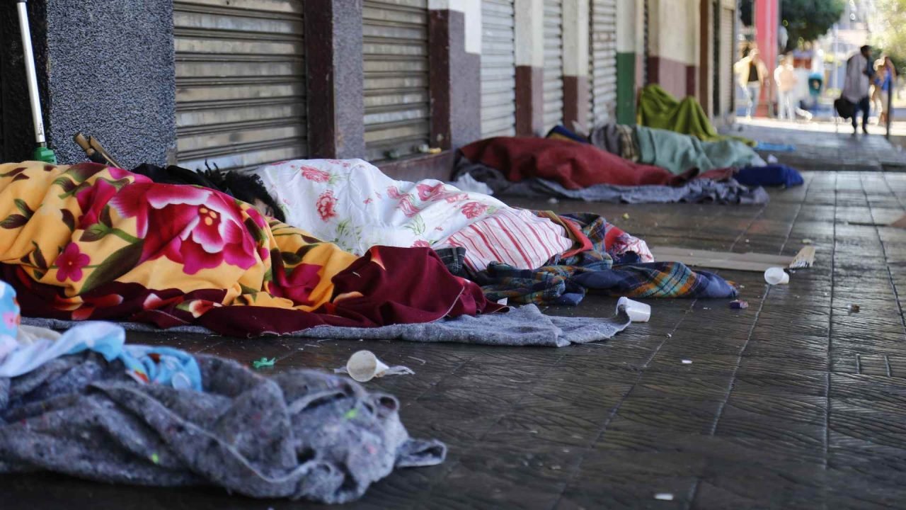 Pessoas em situação de rua (Arquivo Midiamax). — Foto: Pessoas em situação de ru