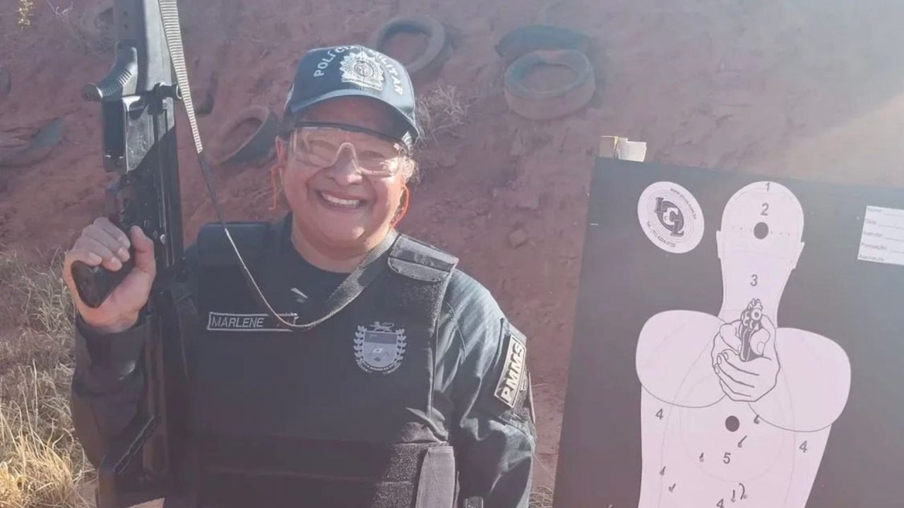 Foto: Marlene de Brito Rodrigues estava na Polícia há 35 anos. (Foto: Arquivo Pe