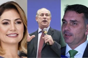 Michelle-Bolsonaro-Ciro-Gomes-Flavio-Bolsonaro-e-crise-PL