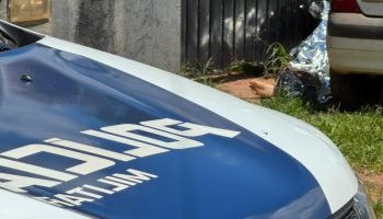 Foto: Atiradores estavam em um Honda Civic, de cor branca (Leonardo França, Midi