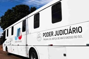 Ônibus da Justiça Itinerante — Foto: Ônibus da Justiça Itinerante (Helder Carval