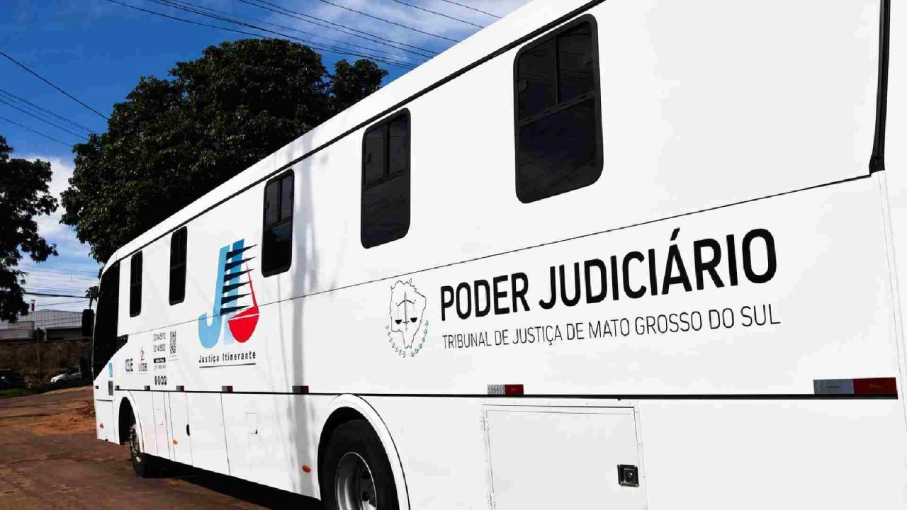 Ônibus da Justiça Itinerante — Foto: Ônibus da Justiça Itinerante (Helder Carval