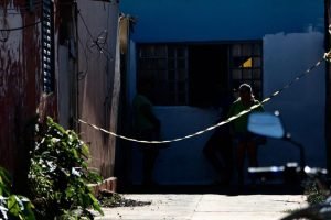 Local onde ocorreu o crime. (Foto: Pietra Dorneles, Midiamax)