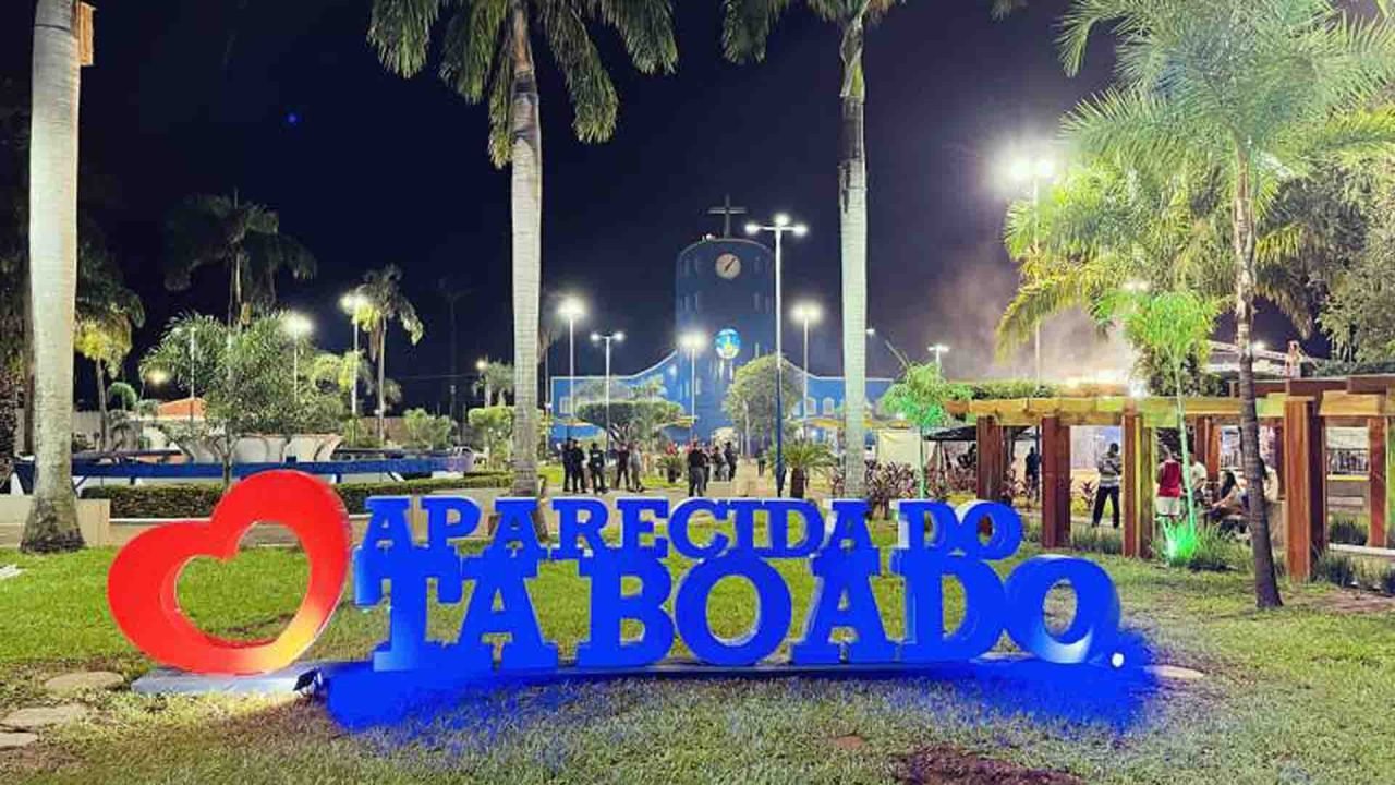 Aparecida do Taboado é um dos 79 municípios de MS. — Foto: Aparecida do Taboado