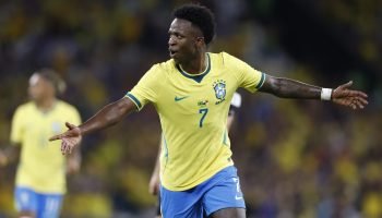 Vini Jr, jogador da Seleção do Brasil — Foto: Vini Jr, jogador da Seleção do Bra