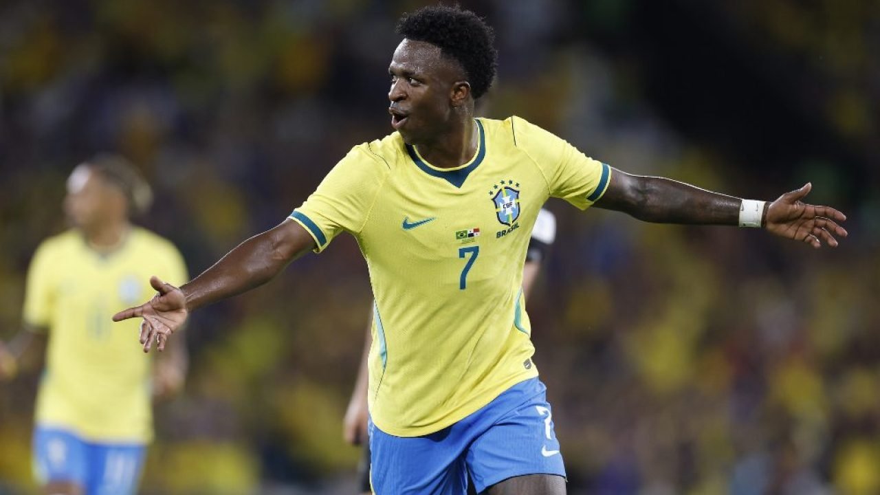 Vini Jr, jogador da Seleção do Brasil — Foto: Vini Jr, jogador da Seleção do Bra