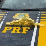 Imagem de 15,5 quilos de ouro apreendidos do garimpo ilegal, retirados da Terra