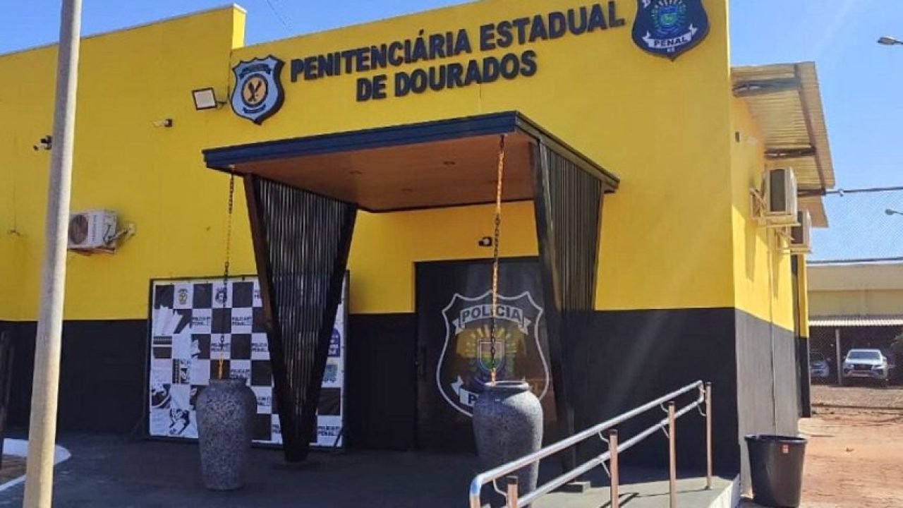 Foto: Penitenciária Estadual de Dourados (Foto: Divulgação).