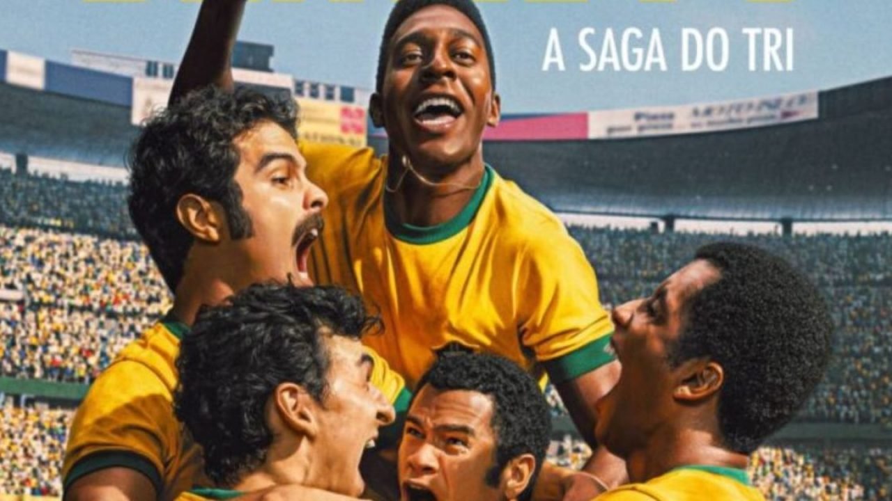 Poster da série 'Brasil 70 A Saga do Tri' da Netflix — Foto: Poster da série 'Br