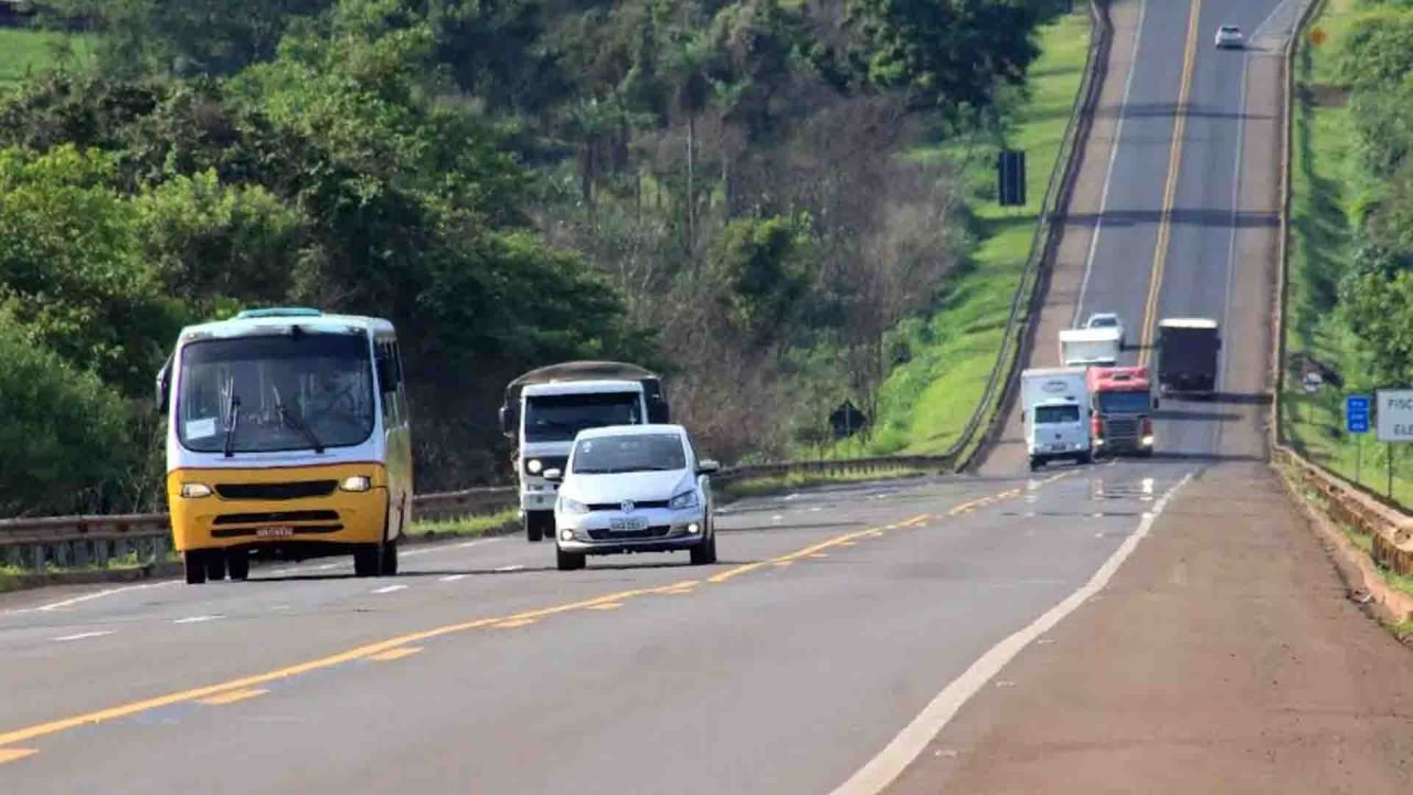 Rodovia em MS. (Foto: Arquivo, Ilustrativa)