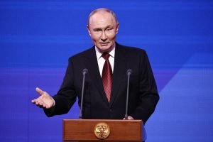 Presidente da Rússia, Vladimir Putin. (Foto: Reprodução/X)
