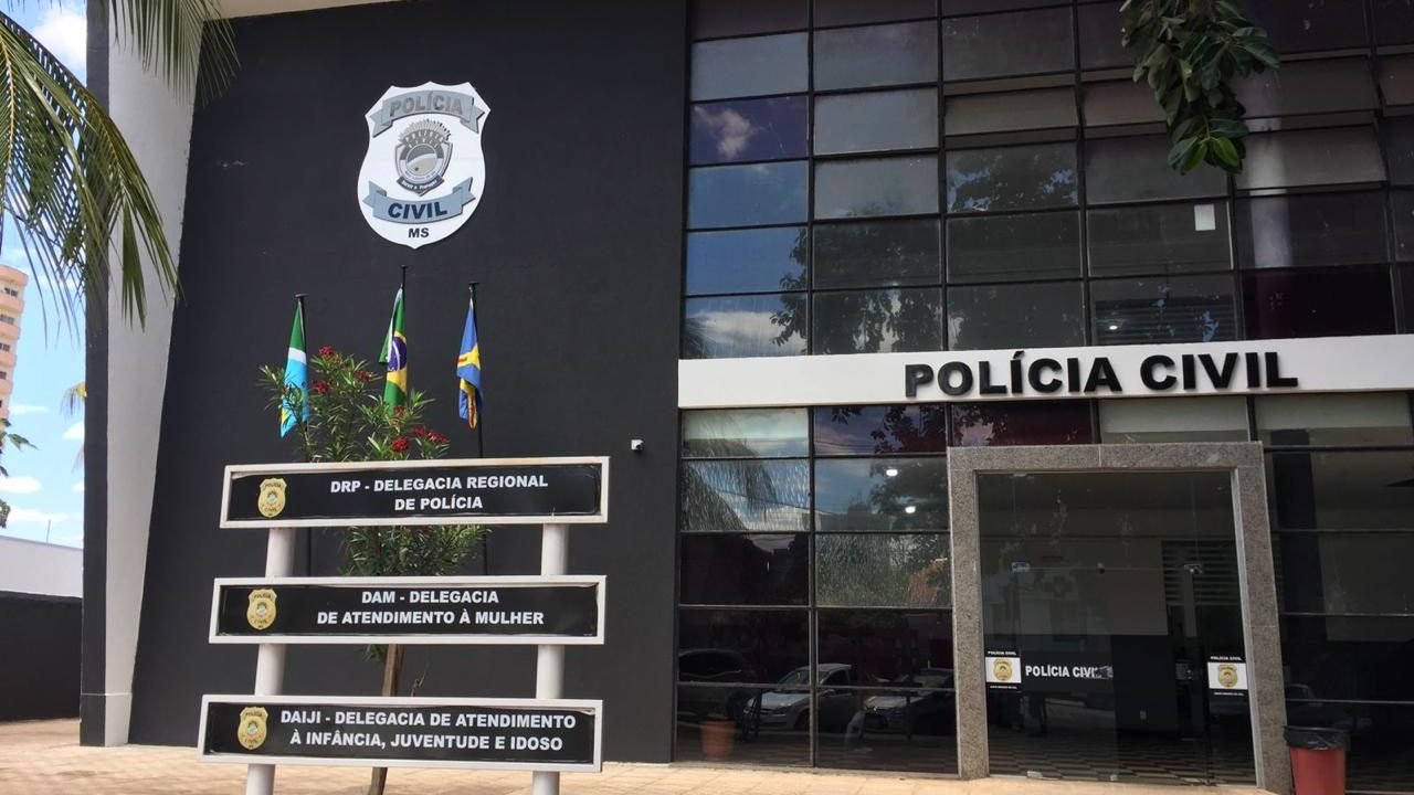 Foto: Caso foi registrado na Delegacia de Polícia Civil de Corumbá. (Divulgação)