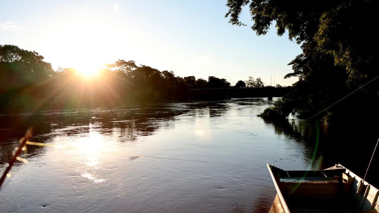 Foto: Rio Aquidauana (Foto: Madu Livramento, Jornal Midiamax)